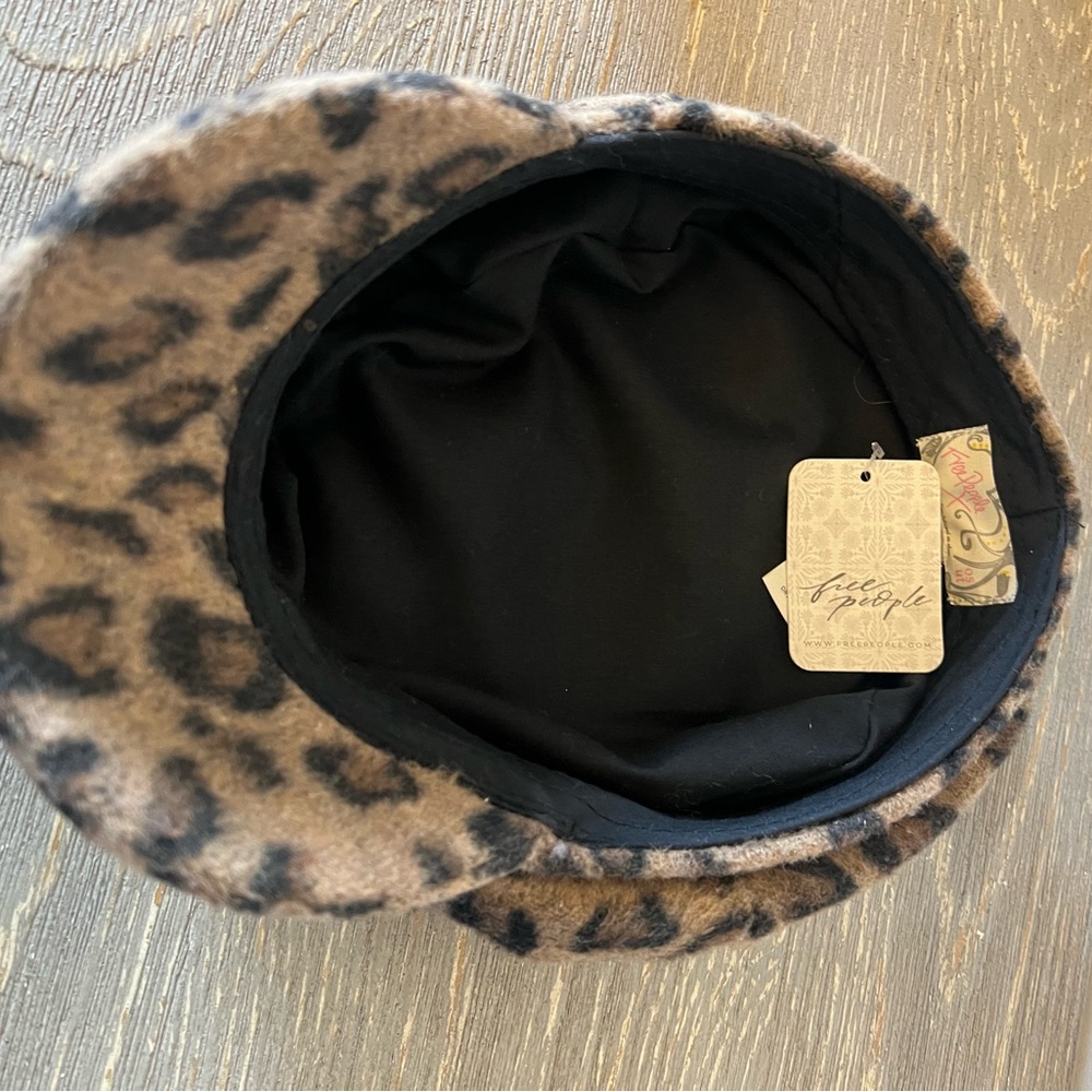 Free People 90’s Moss Leopard Cadet Hat - Picture 5 of 9